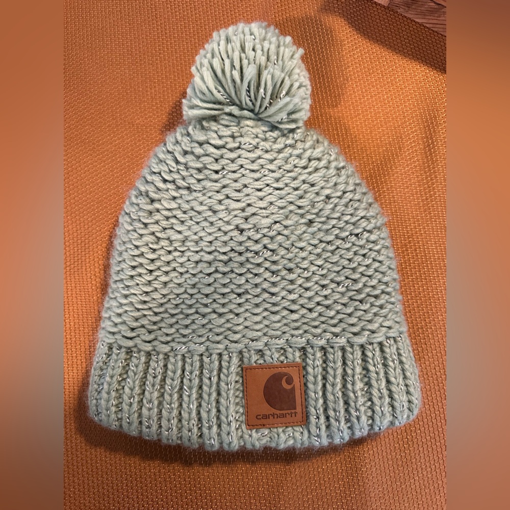 Carhartt women’s ' Cozy Knit Hat - Soft green